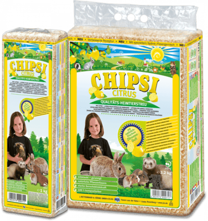 شيبسي نشارة خشب فرشة للأرانب والوبر والهامستر نكهة الليمون Chipci Citrus Pet Bedding Wood Chip Litter Lemon