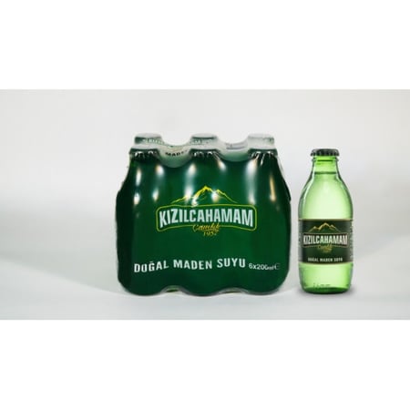 مياه صودا معدنية طبيعية غازية من كيزيلجاهامام التركية  Kızılcahamam