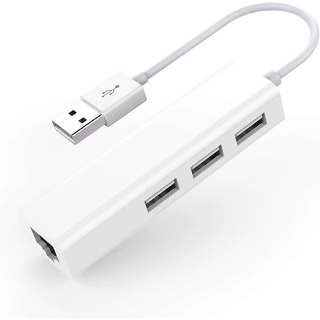 وصلة من Type-C الى USB 3 و مدخل RJ45