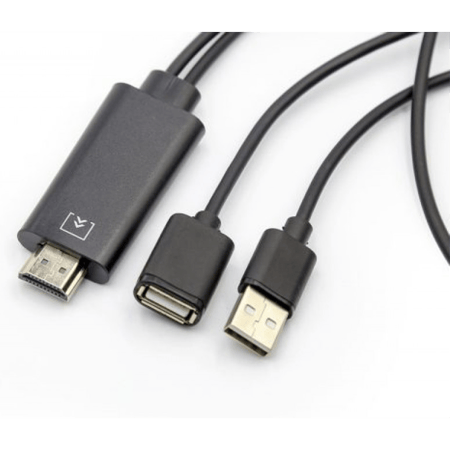 محول من USB F الى HDMI M من الجوال الى الشاشة