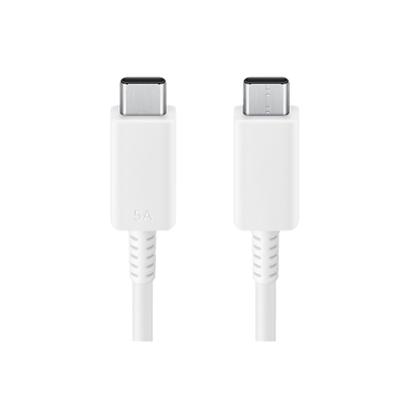 كابل سامسونج تايب سي تايب سي 5A ابيض - الدويغري