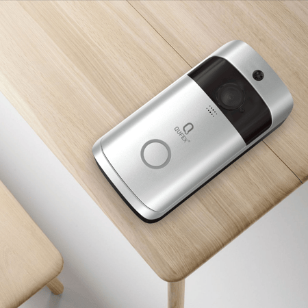 جرس باب فيديو ذكي من QUFEX DPH-D2