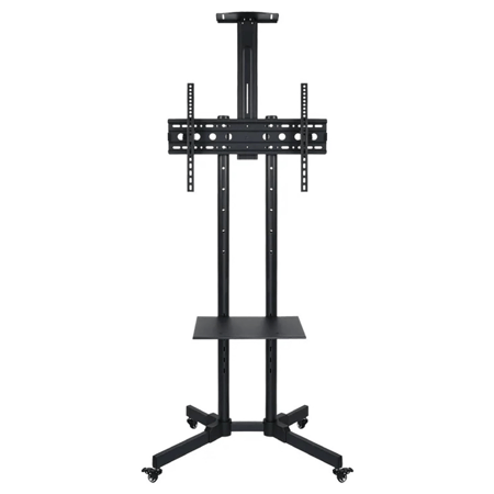 حامل شاشة بكفرات ورف 32 - 75