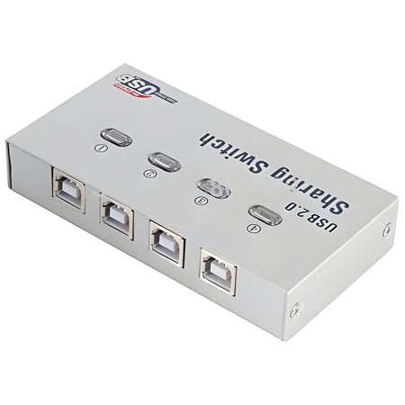 موزع مشاركة طابعة اربع منافذ