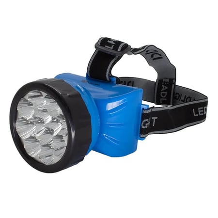 كشاف رأسي LED قابل للشحن بقوة 12 شمعة