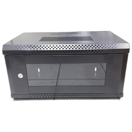 كابينة اتصالات 4U بحجم 280x540x450 مم + مروحة واحدة