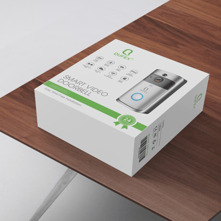 جرس باب فيديو ذكي من QUFEX DPH-D2