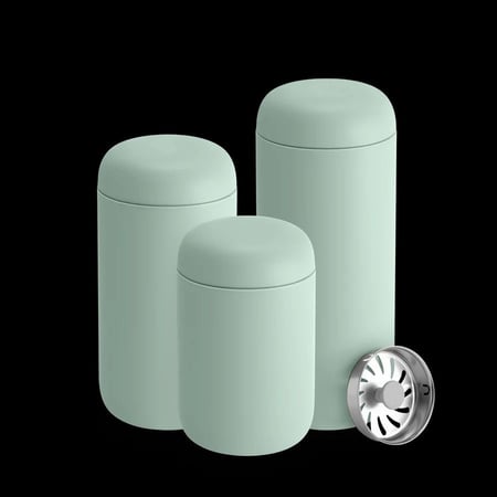 كوب فييلاي حافظ للحرارة اخضر فاتح - SHINNY GREEN