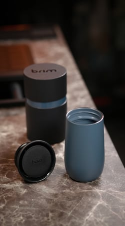 Lagoon 10oz Ceramic Interior Reusable Cup Brim | كوب بريم 10 اونص