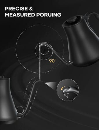 Cocinare FLOW B6 Kettle White 600ml غلاية كوكنير الكهربائية أبيض