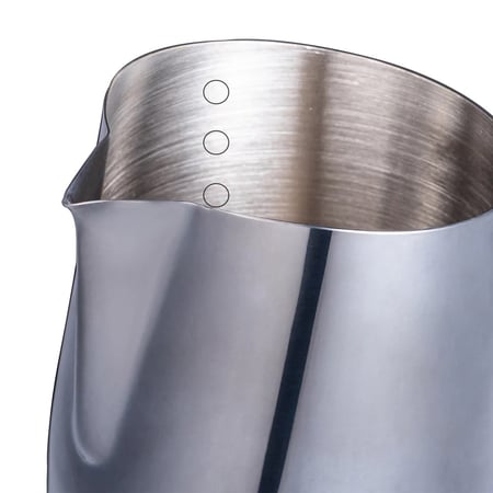 Space Black Sharp Milk Pitcher 420 ml - Tache