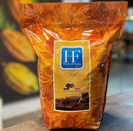 حبيبات هيركو شوكلاته ابيض 28.5% kg5