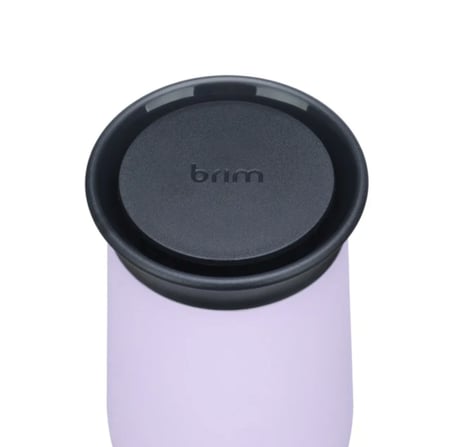 Lavender 10oz Ceramic Interior Reusable Cup Brim | كوب بريم 10 اونص