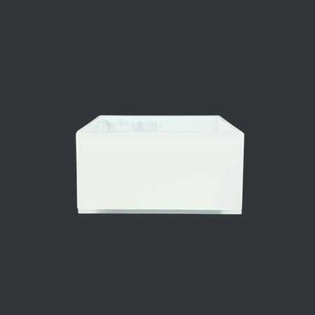 حامل مناديل اكريلك مربع 10×5 سم