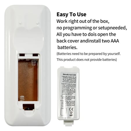 ريموت مكيف 1000 في 1