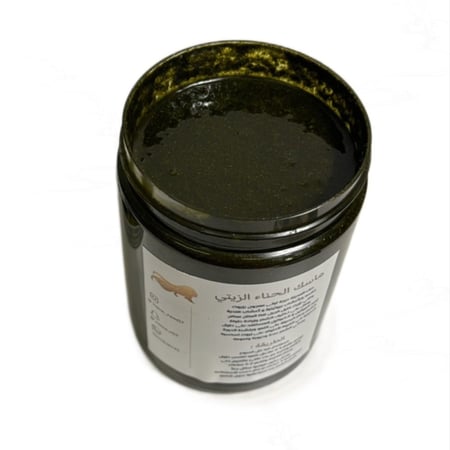 ماسك الحناء الزيتي  ..