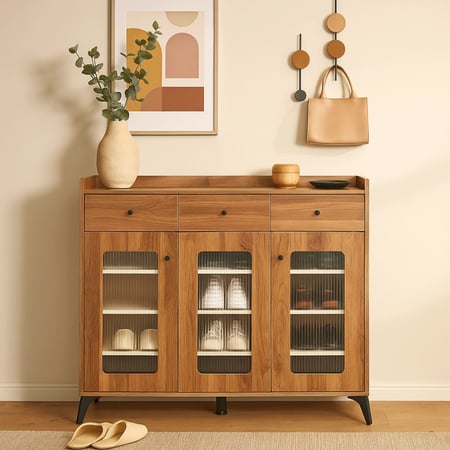 دولاب متعدد الاغراض عصري لون بني