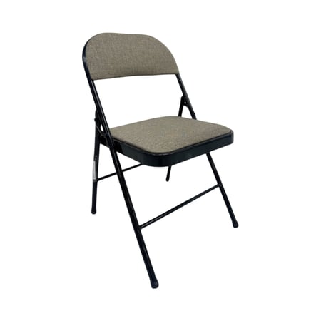 كرسي صفط حديد قماش