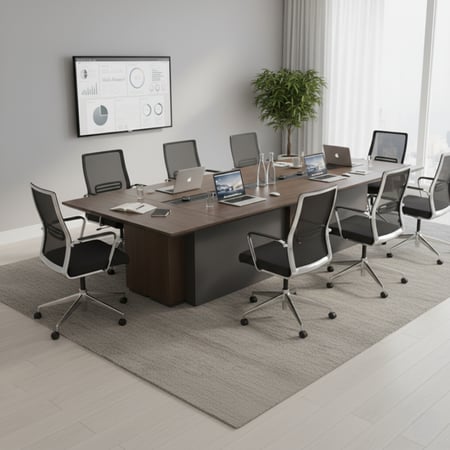 طاولة إجتماعات - فاخرة وعصرية.