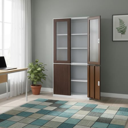 دولاب مكتبي تنظيم مثالي وأناقة عصرية