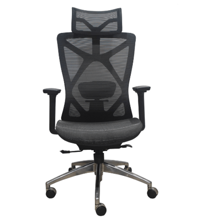 كرسي مكتب شبكي مريح دعم كامل للظهر والرقبة