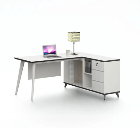 مكتب عمل 160سم بتصميم راقى ومميز