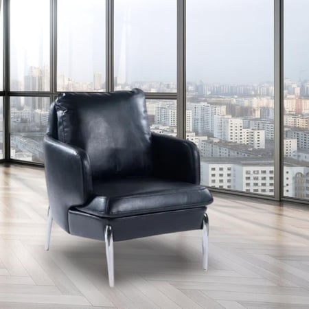 طقم كنب مكتبي جلد بتصميم فاخر ومميز