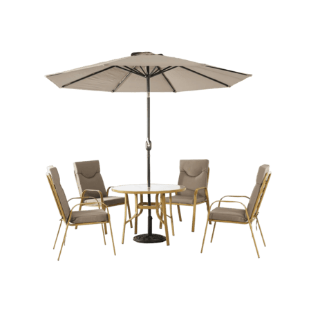 طاولة طعام خارجية عصرية