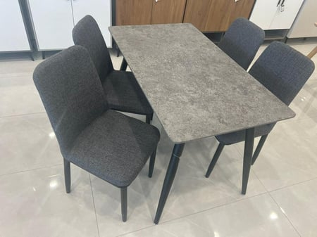 طاولة طعام خشب 4 كرسي