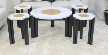 طقم طاولات خدمة مميز لديكور منزلك