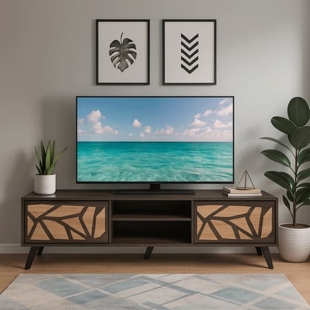 طاوله تلفاز بلازما بتصميم انيق وعصرى 160سم