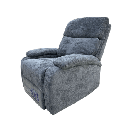 كرسي استرخاء هزاز بقماش بوكليه لراحتك اليومية