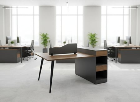 وحدة عمل مزدوجة بتصميم مميز وعصرى