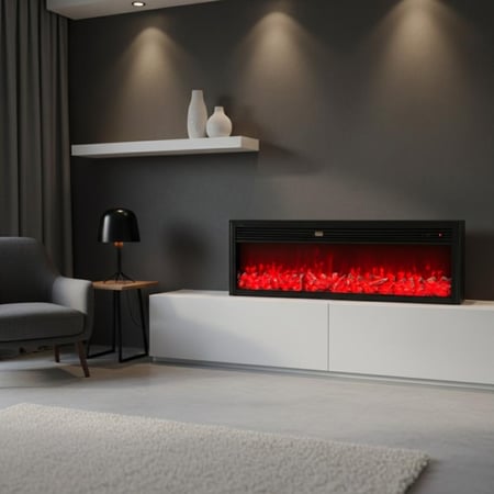 دفاية ديكور كهربائية بتصميم فاخر