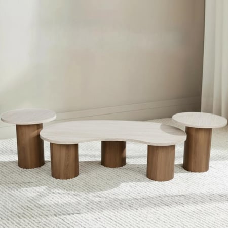 طقم طاولة قهوة فاخر