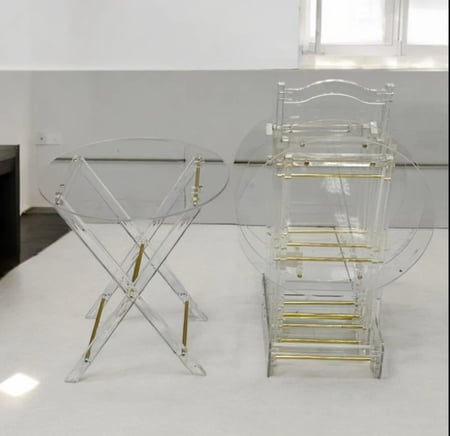 طاولات خدمة اكريلك