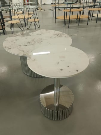طقم طاوله خدمة استيل مودرن بتصميم مميز