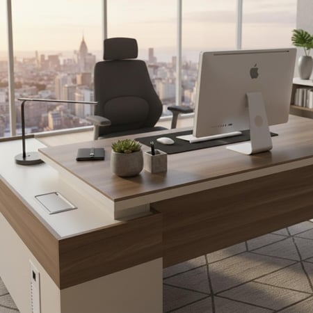 مكتب عمل بتصميم احترافى فاخر