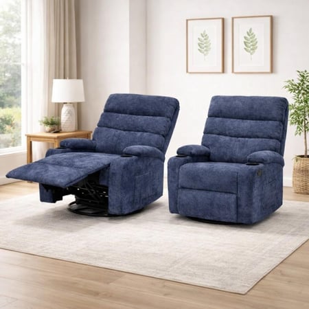 كرسي استرخاء هزاز دوار بتصميم راقى