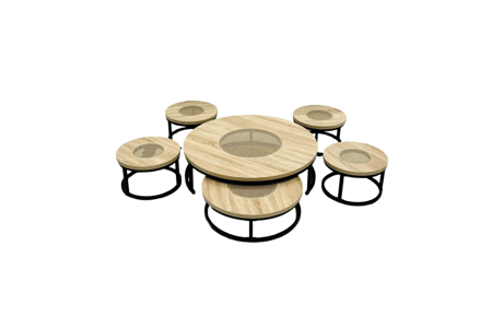 طقم طاولات خدمه