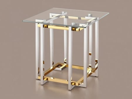 طقم ستيل   ذهبي   4+1