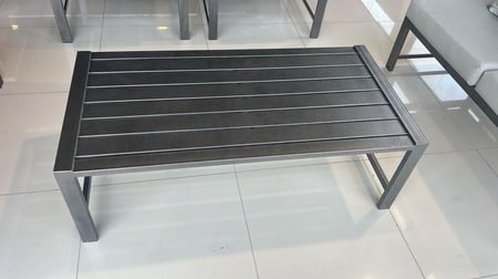 طقم جلسة خارجية أنيقة لـ 7 أشخاص