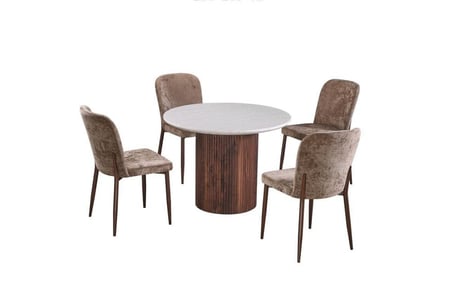 طقم طاولة طعام فاخر بمقاسات متعدده