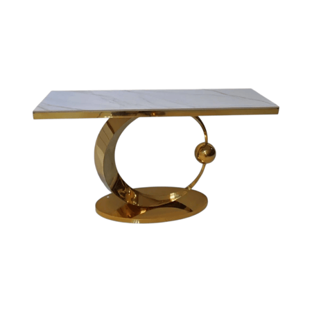 مدخل استيل سيراميك ذهبي الهلال