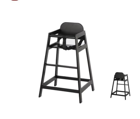 كرسي طعام اطفال بتصميم راقى بلونين