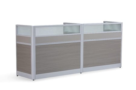 وحدة عمل ثنائية حديثة بتصميم احترافي