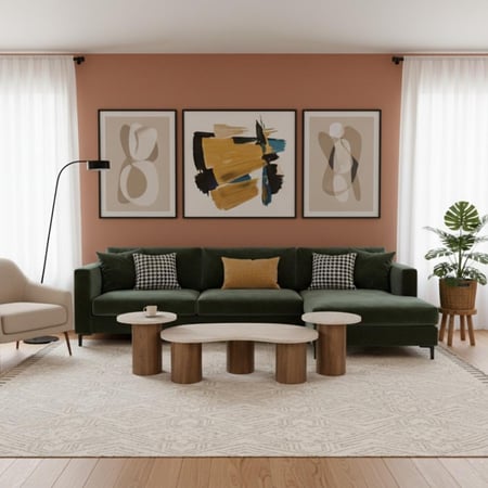 طقم طاولة قهوة فاخر