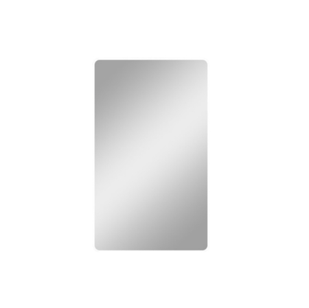 مرايه مستطيله  ضد الكسر  مقاس 160*80 سم لون ابيض