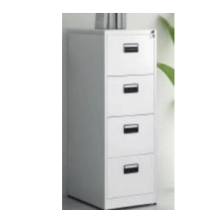 خزانة ملفات فولاذية عمودية بأربعة أدراج