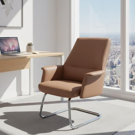 كرسي مكتب ثابت بتصميم راقى ومميز